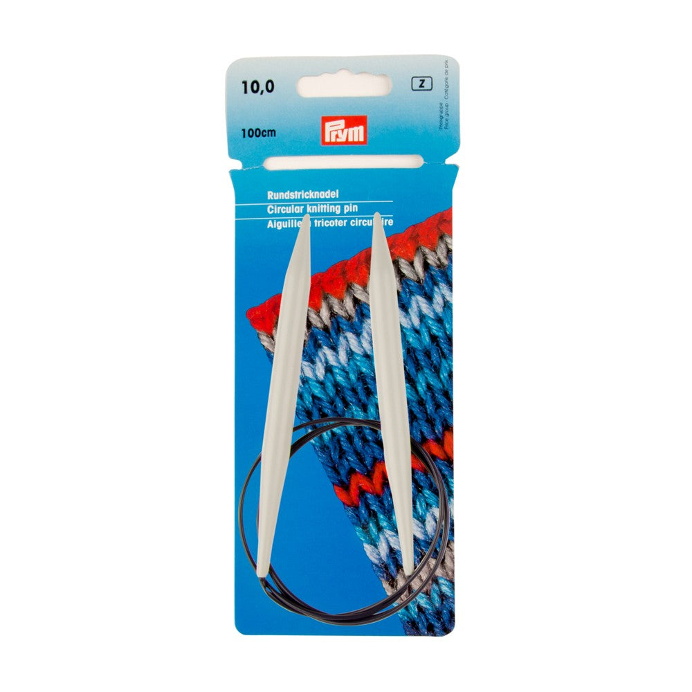 PRYM 10 mm 100 cm Plastik Misinalı Şiş - 211194